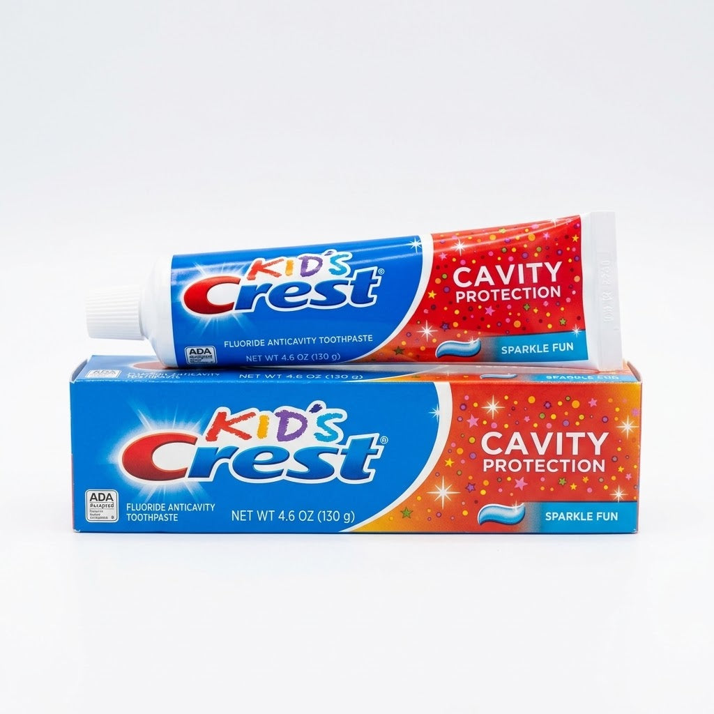 Crest Kids Pasta Dental Protección contra Caries Sabor Brillante 4.6 Oz para Niños a Partir de 3 Años
