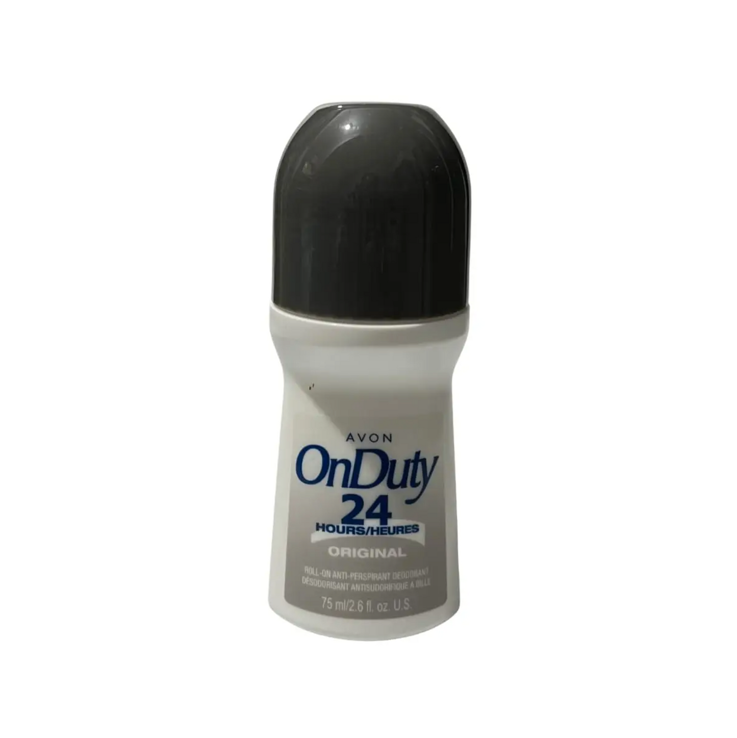 Avon On Duty 24 Hour Original Roll On Deodorant & Antiperspirant 2.6oz