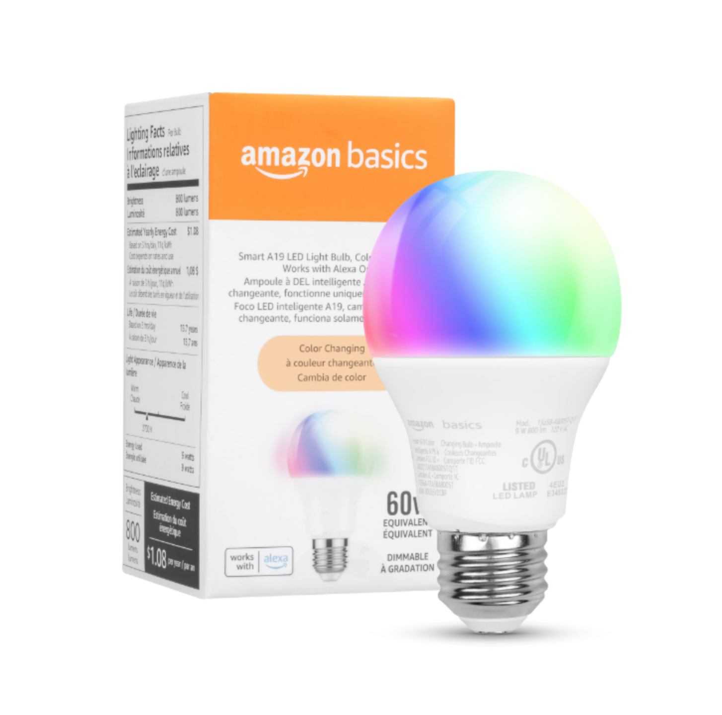 Bombillo Smart LED 60 W