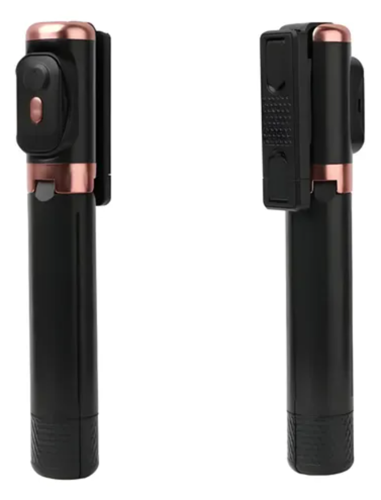 Wireless Live Broadcast, SELFIE STICK, black/rose gold.