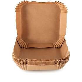 Paquete de 25 Platos Desechables para freidora de aire.
