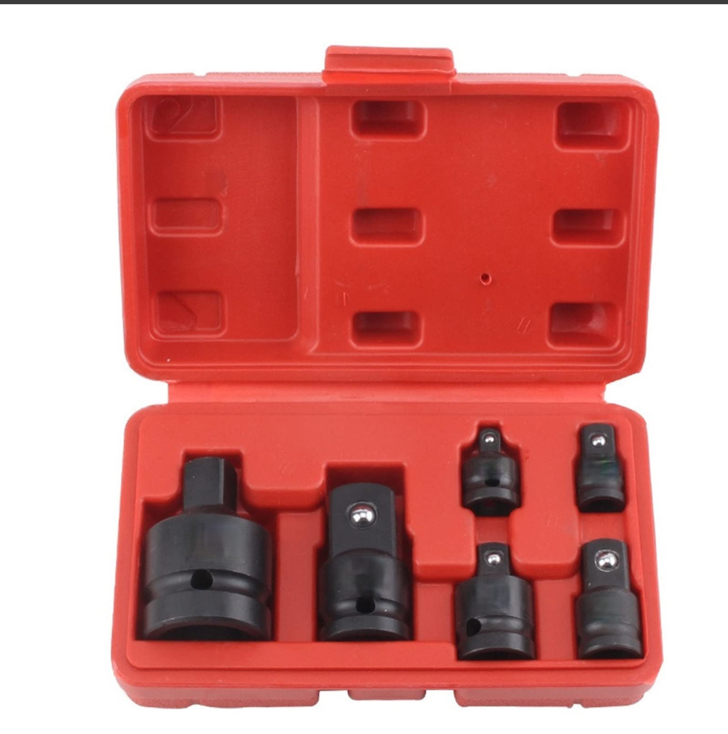 Set de adaptadores de impacto de 8 piezas.