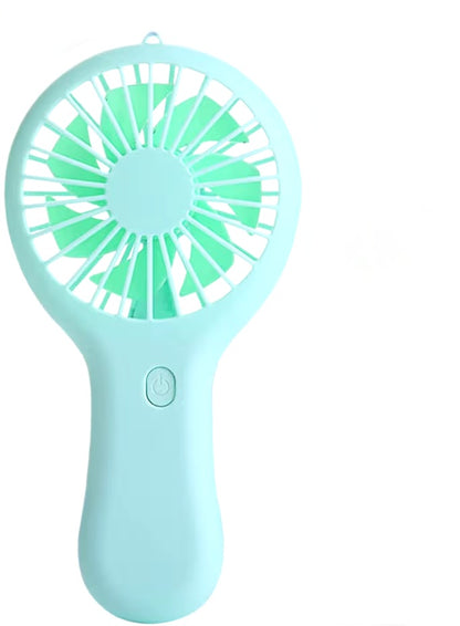 Ventilador eléctrico de mano recargable usb.