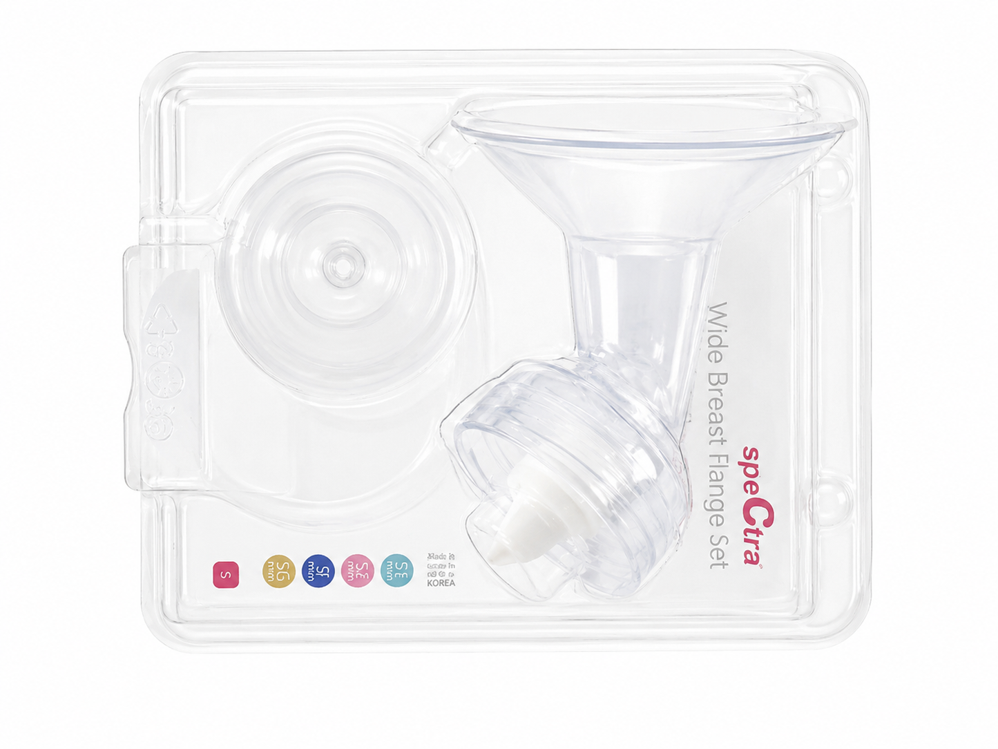 Kit de Repuesto para Extractor de Leche Materna con Embudo, Conector y Accesorios de Recolección.