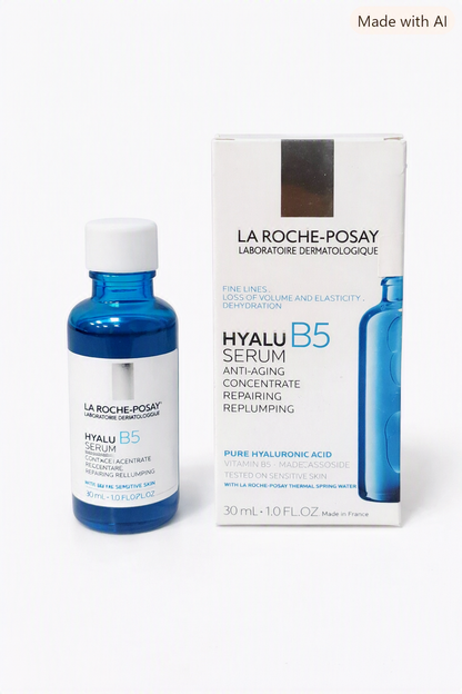 Serum concentrado antiedad reparador y rellenador de 30 ml con ácido hialurónico, vitamina B5 y madecassoside.