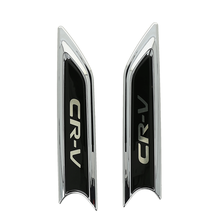 Emblemas laterales cromados para Honda CR-V 2017-2022.