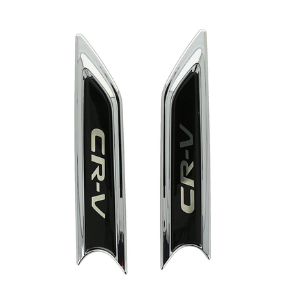 Emblemas laterales cromados para Honda CR-V 2017-2022.