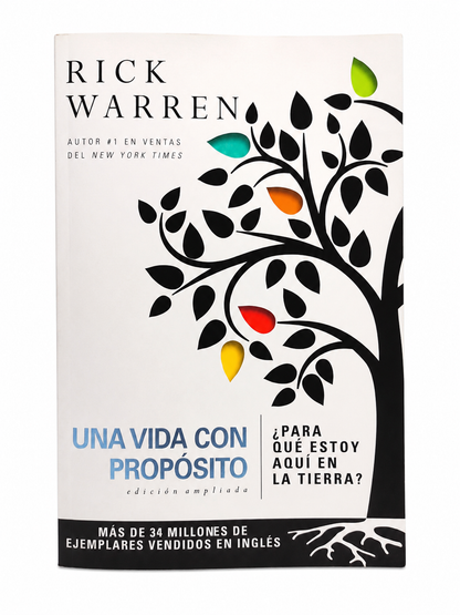 Libro de Desarrollo Personal y Propósito de Vida Tapa Blanda.
