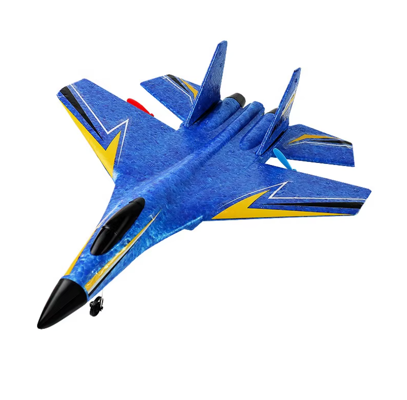 Avion de jueguete HW-33, azul.