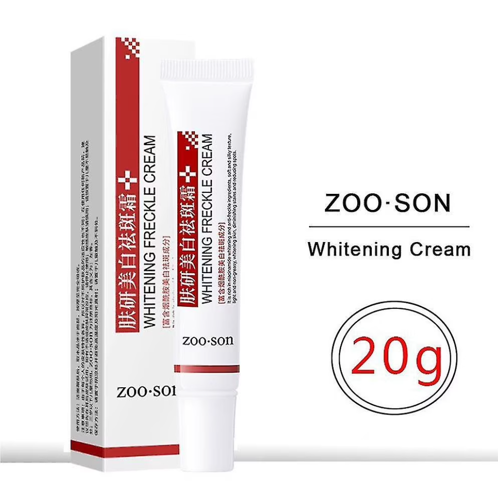 Crema Blanqueadora y Antipecas.