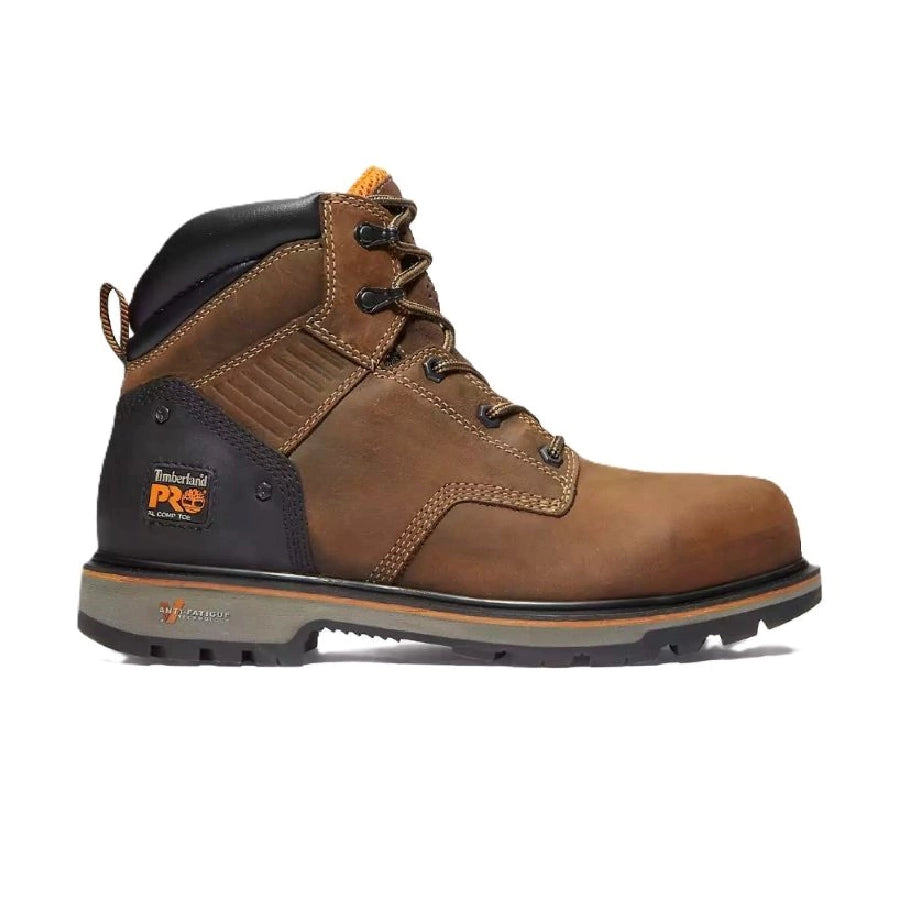 Botas de trabajo de caña media color café para hombre, talla 8.5.