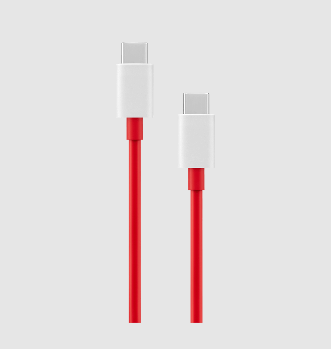 Cable USB-C to C 6.56 ft, rojo.