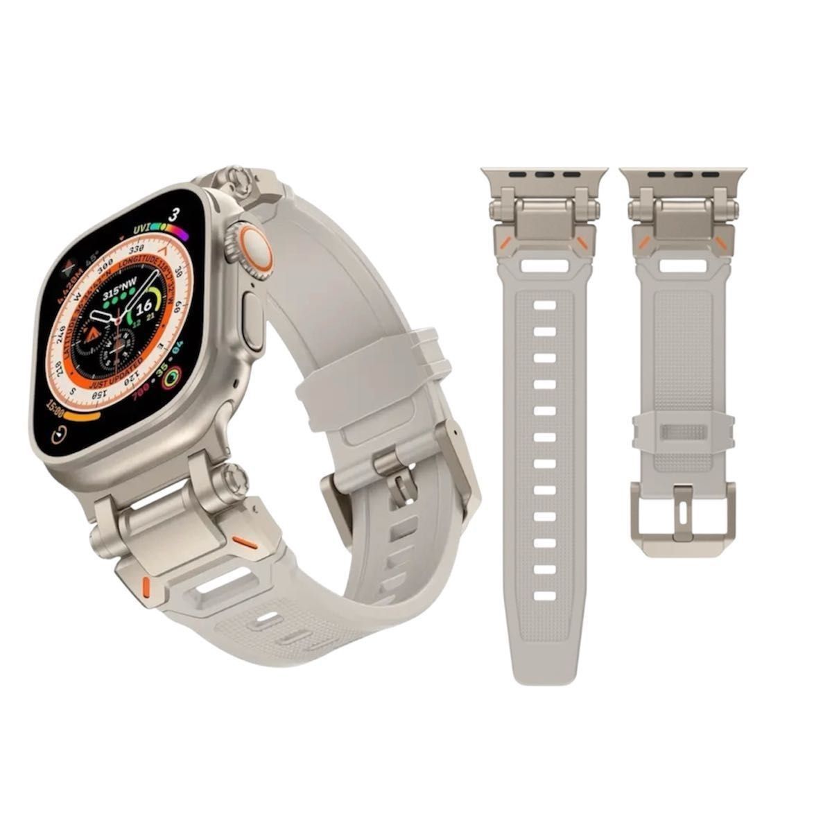 Correa de repuesto estilo deportivo, diseñada para Apple Watch.
