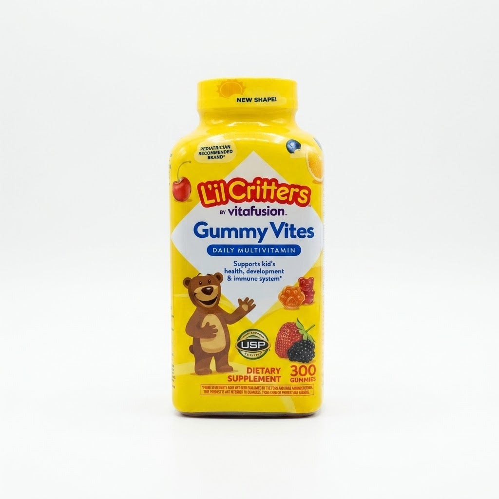 Multivitamínico diario para niños.