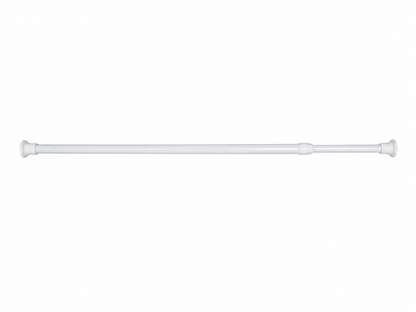 Barra extensible ajustable para cortina de baño sin perforación.