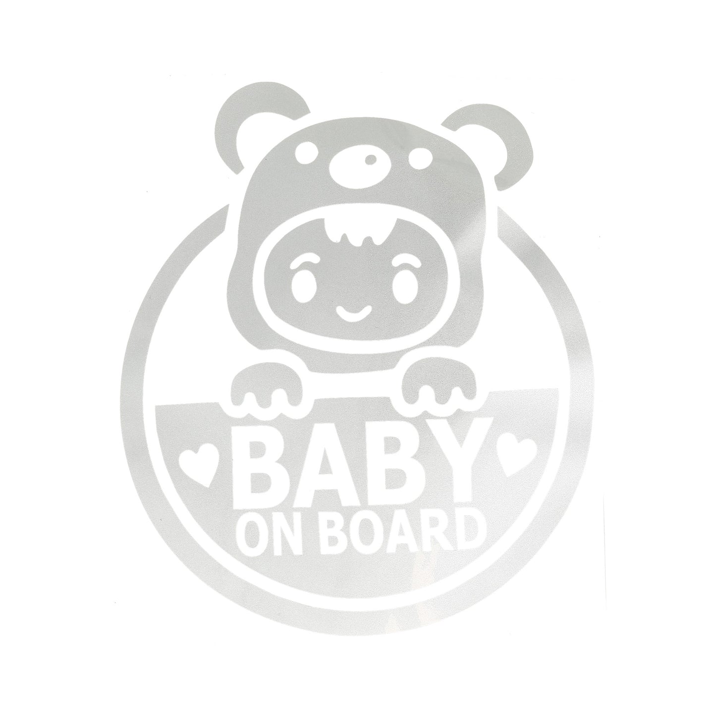 Stickers Baby On Board para vehiculo 2 und