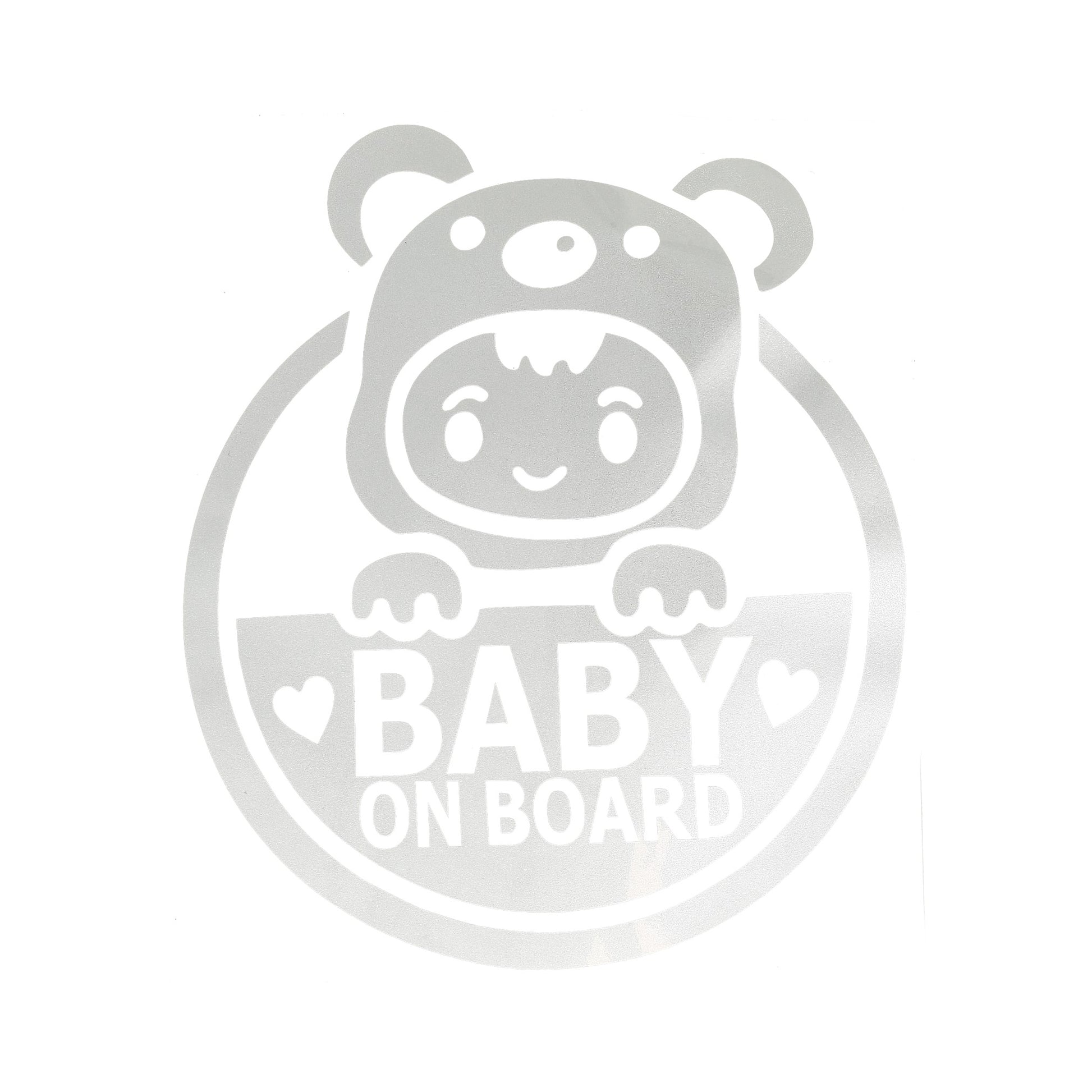 Stickers Baby On Board para vehiculo 2 und