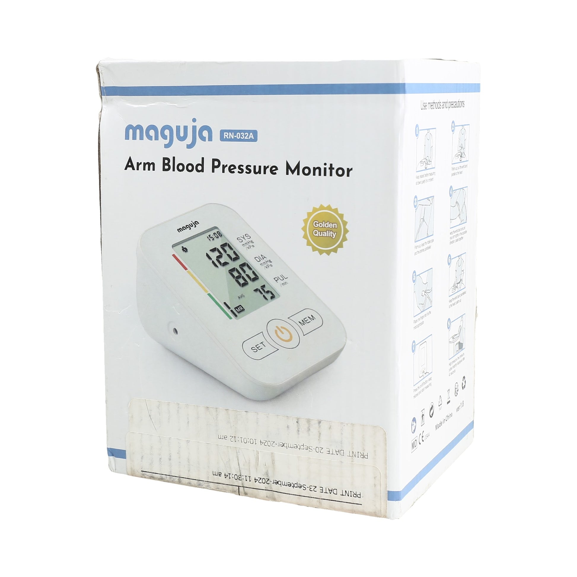 Monitor de presión arterial de brazo RN-032A.