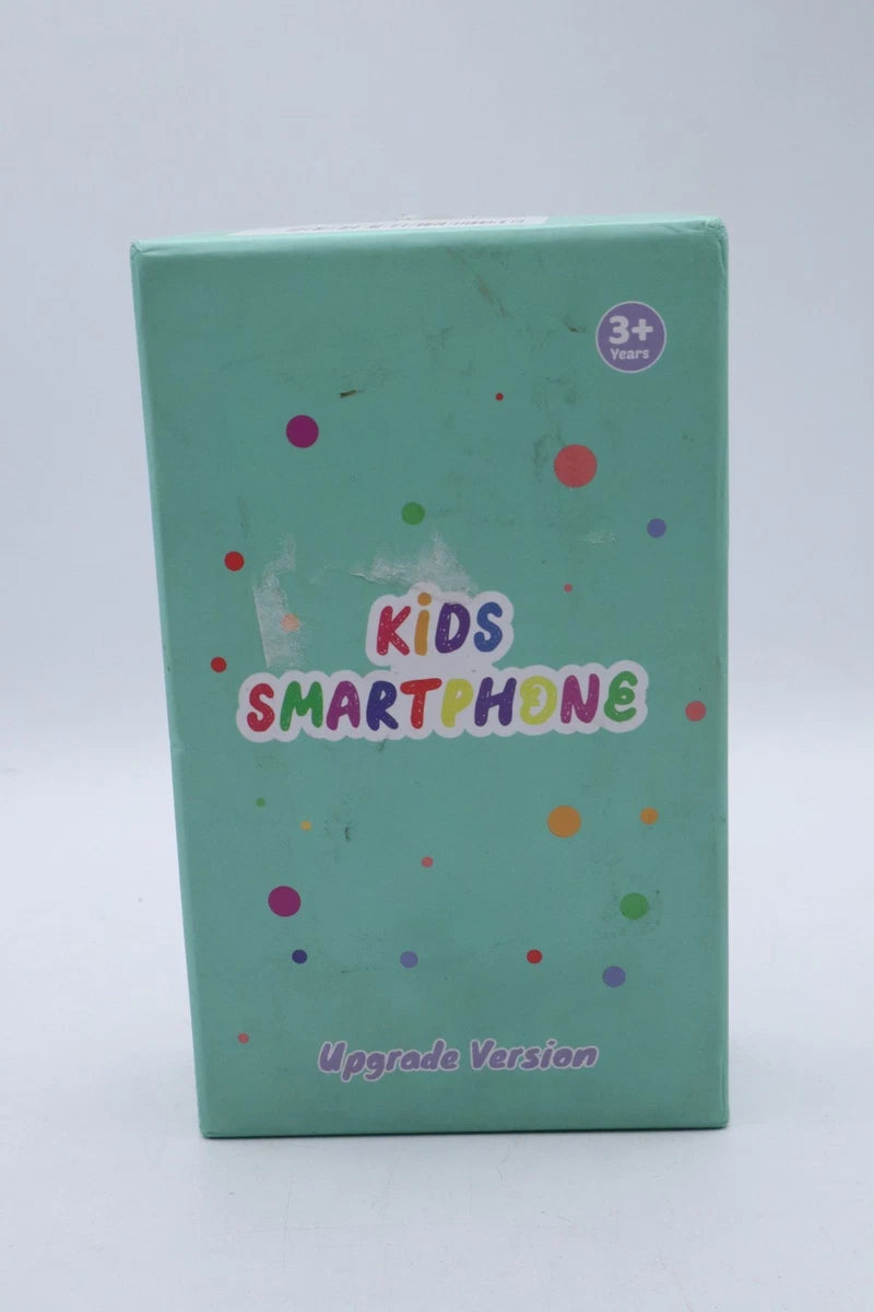 Teléfono inteligente de juguete para niños, diseñado con funciones educativas y sin acceso a internet.