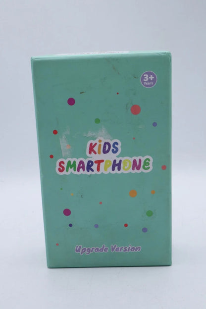 Teléfono inteligente de juguete para niños, diseñado con funciones educativas y sin acceso a internet.