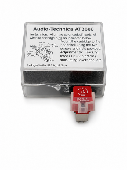 Audio-Technica AT3600 Cartucho para Tocadiscos.