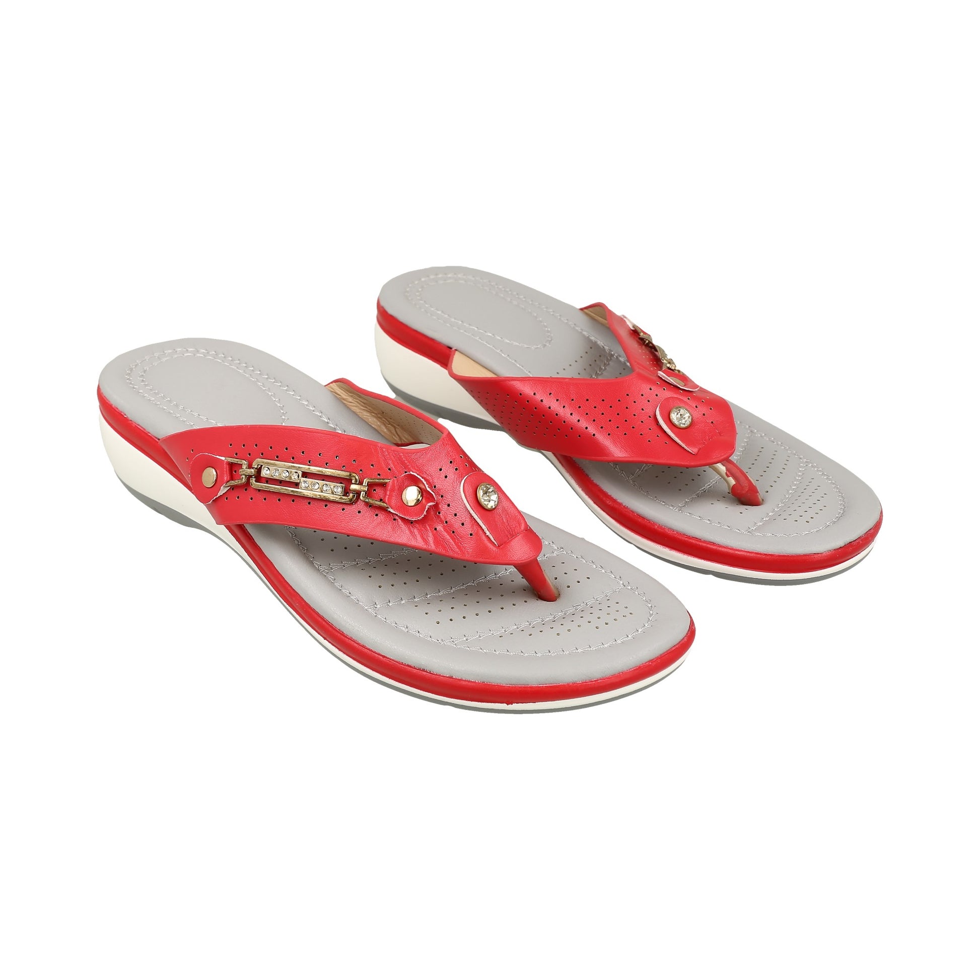 Sandalias rojas size 41