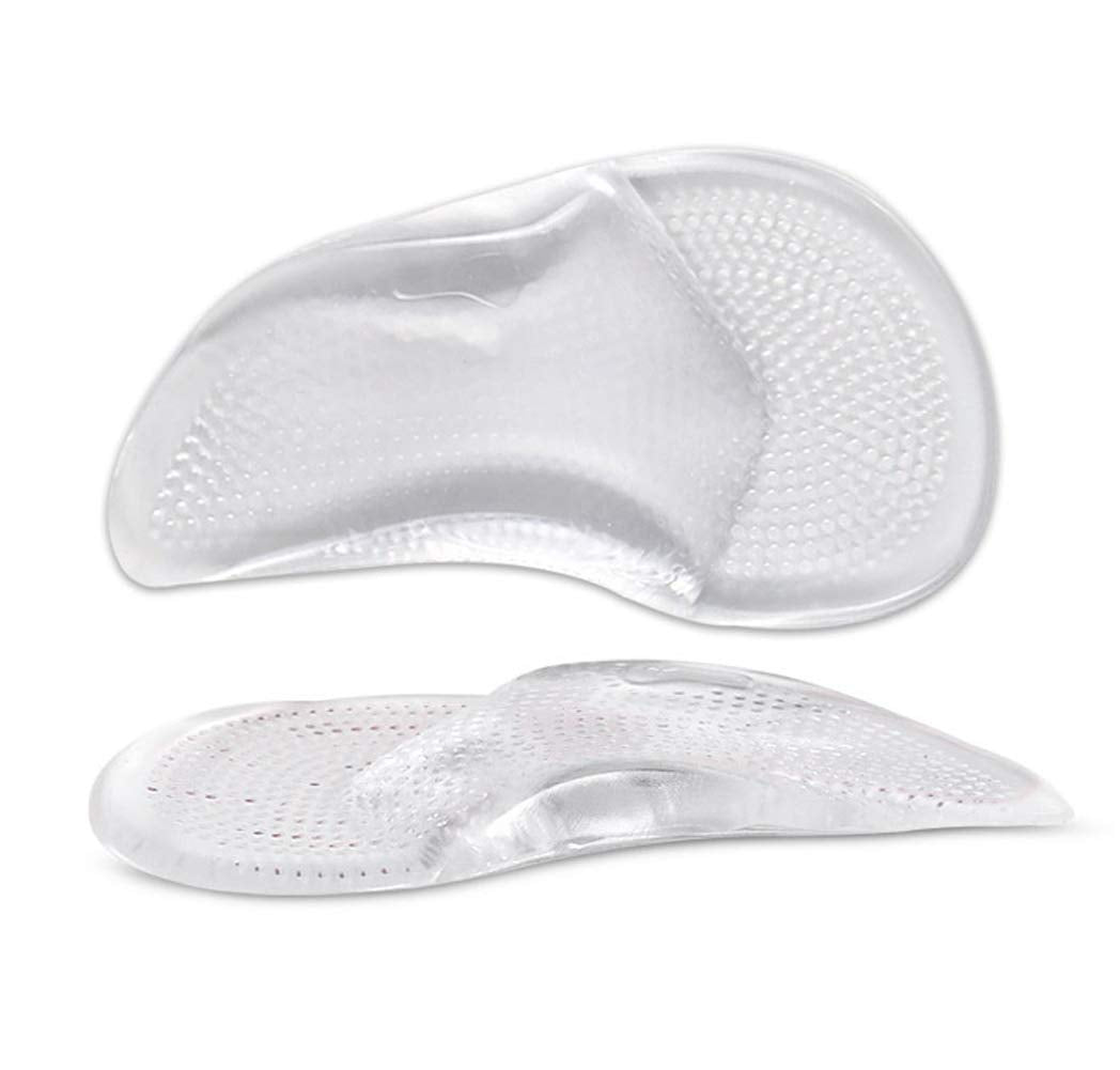 Almohadillas están diseñadas para brindar soporte al arco del pie y aliviar el dolor causado por condiciones como la fascitis plantar o pies planos.