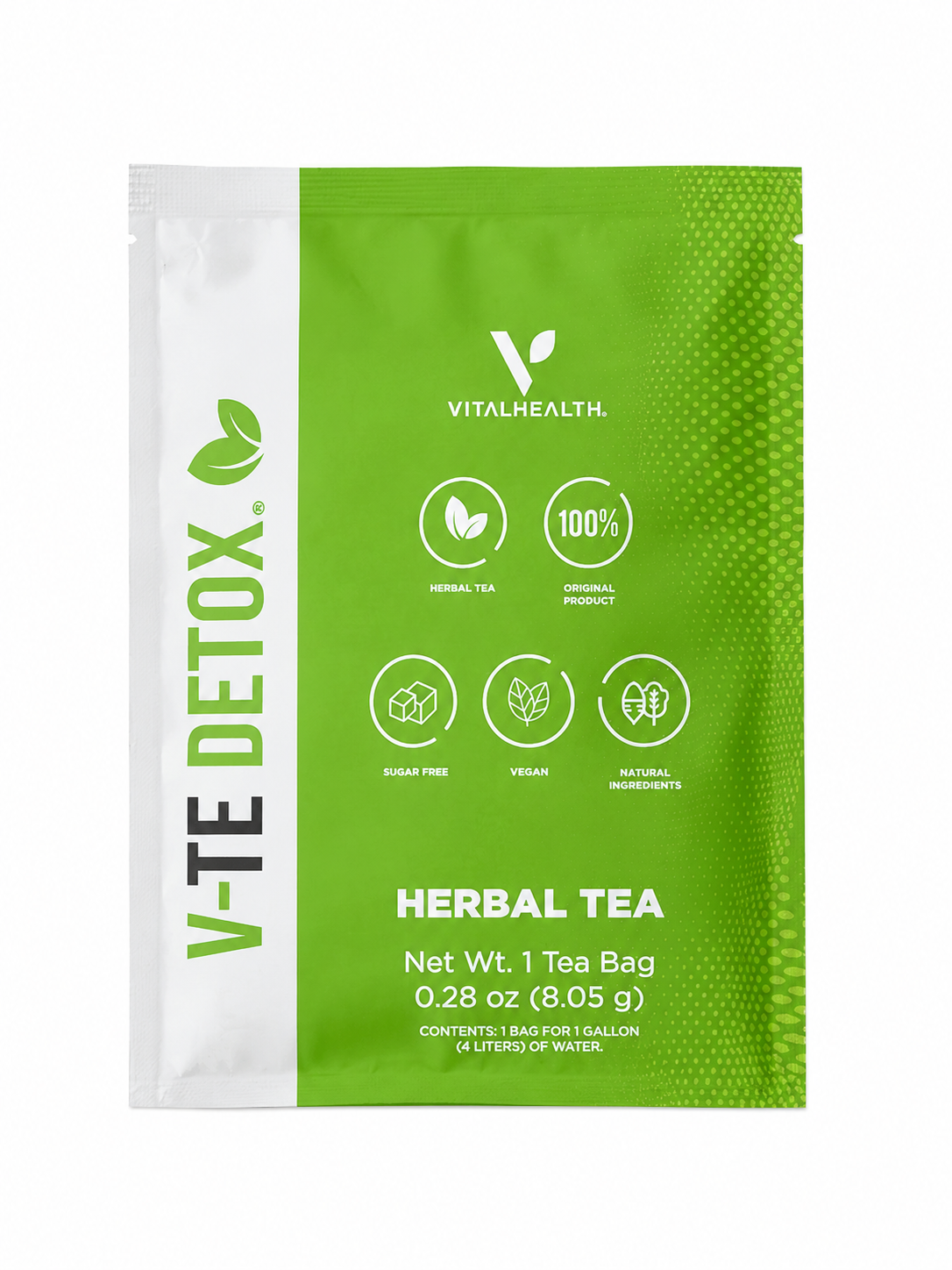 Té Herbal Detox en Bolsa Individual.