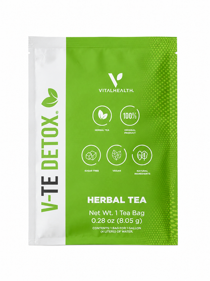 Té Herbal Detox en Bolsa Individual.