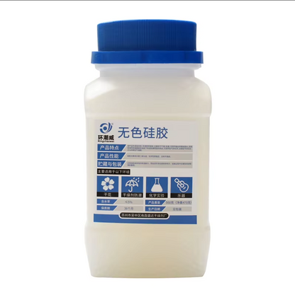 Gel de sílice diseñado para absorber la humedad.