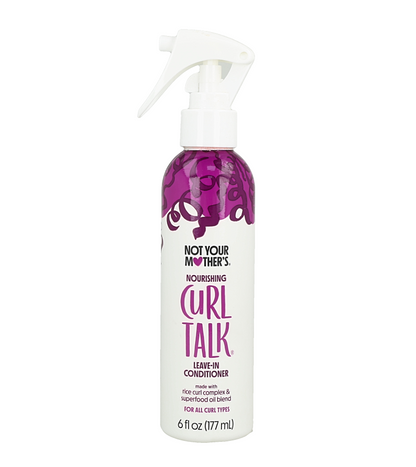 Acondicionador sin enjuague Curl Talk de 6 onzas