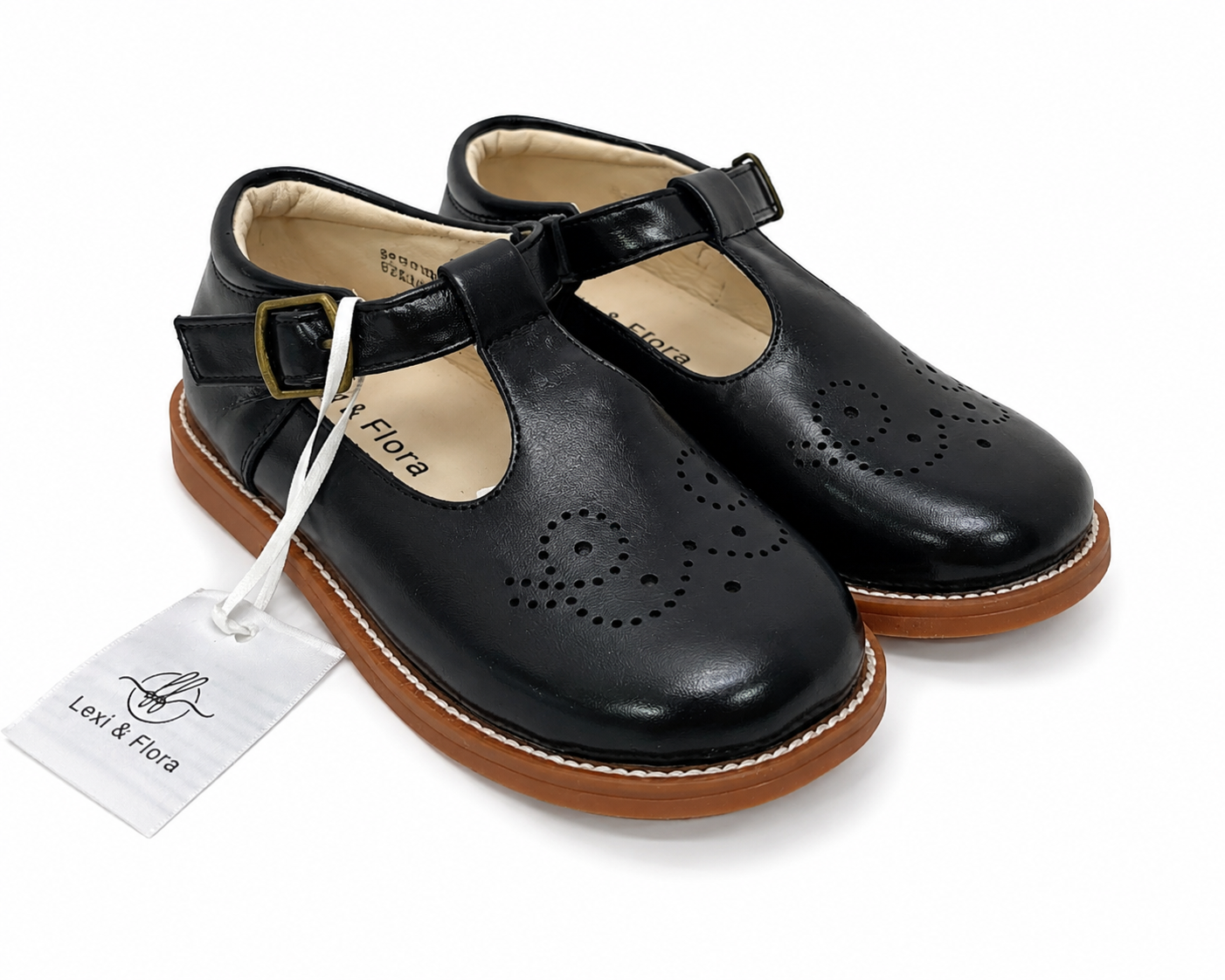 Zapatos Mary Jane para Niña Color Negro Talla 9.