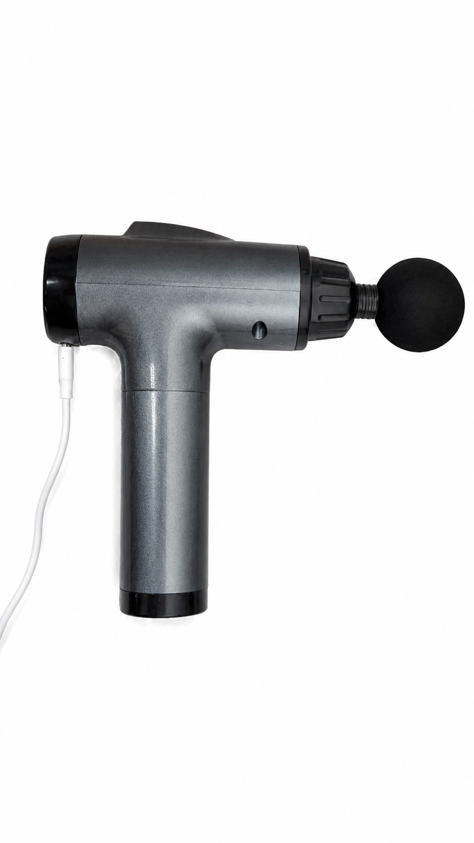 Pistola de Masaje Muscular Percusiva Recargable.