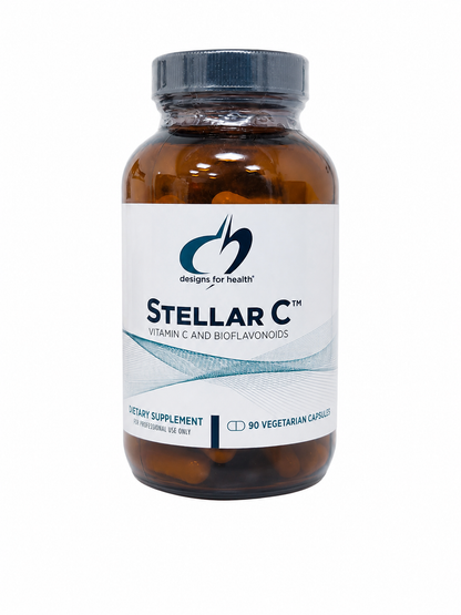 Vitamina C con Bioflavonoides en Cápsulas Vegetarianas 90 Unidades.