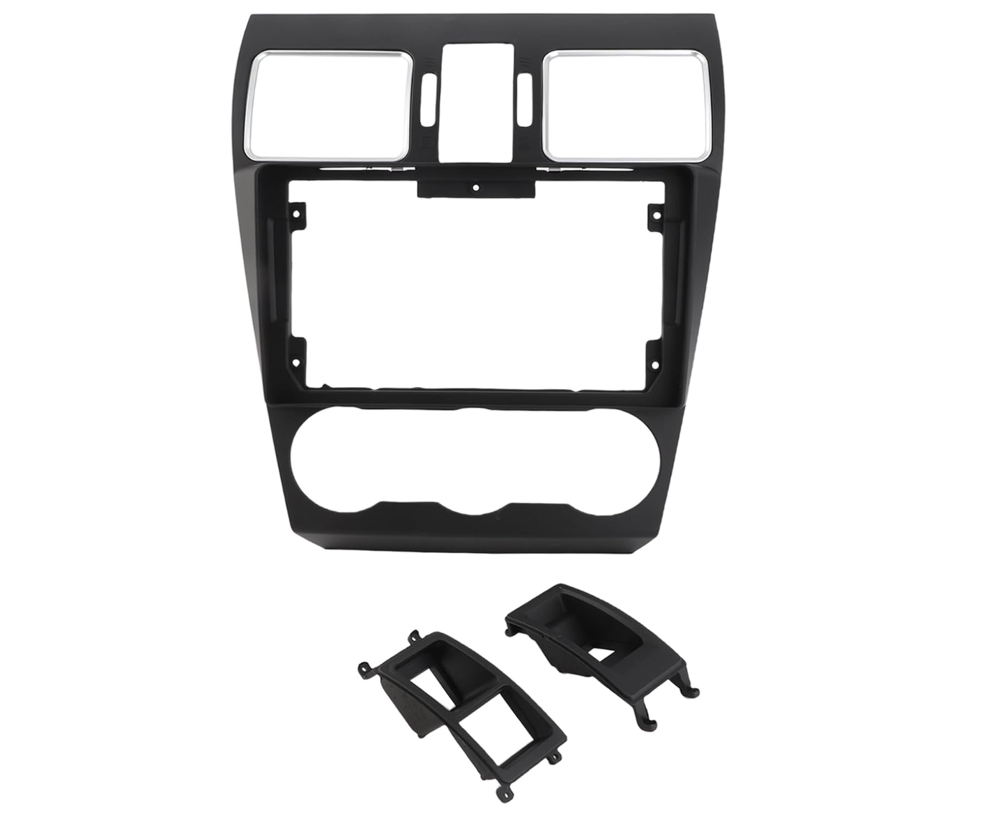 Reemplazo de fascia estéreo de 9 pulgadas diseñado para el tablero de Subaru Forester 2013-2018