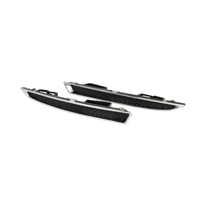 NewYall Par Cromo Faro Soporte Inferior Moldura Rejilla Moldura para Ford Escape 2013-2016 Delantero Izquierdo y Lado Derecho DV45-8228-AA DV45-8229-AA DV45-8229-AA