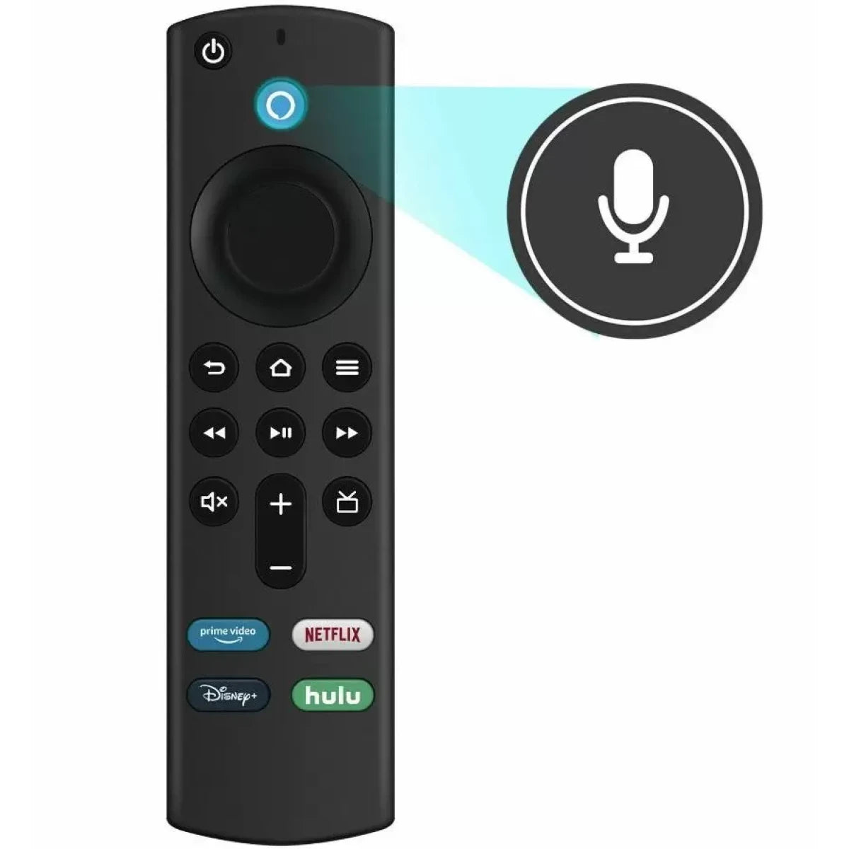 Control remoto por voz.