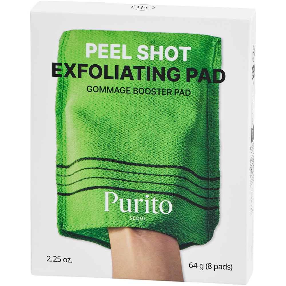 Toallitas exfoliantes faciales.