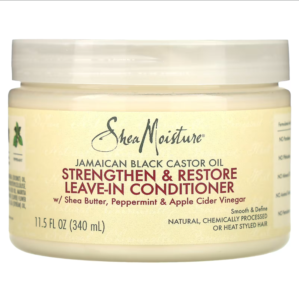 Acondicionador sin enjuague, en un frasco de 11.5 oz.