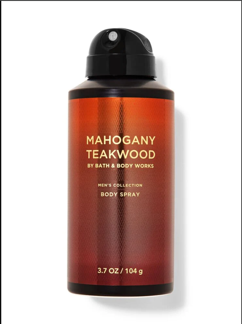 Aerosol Corporal de la colección para hombres de Bath & Body Works.