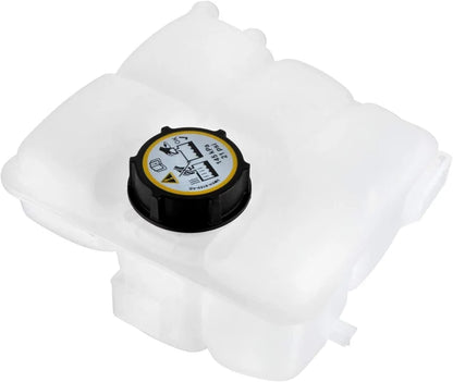 Tanque de expansión de refrigerante diseñado para vehículos Ford.