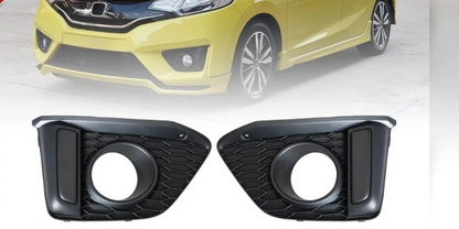 Cubierta negra para faro antiniebla delantero LR para Honda Jazz Fit GK 2014-17