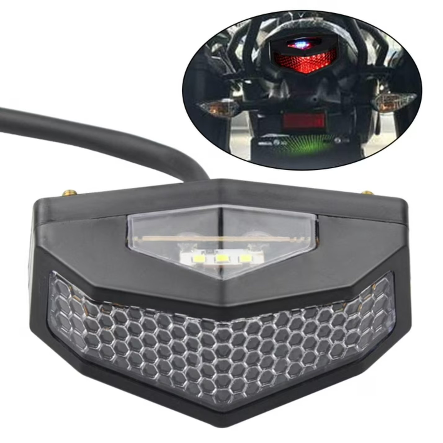 Luz trasera LED de moto 12V 5