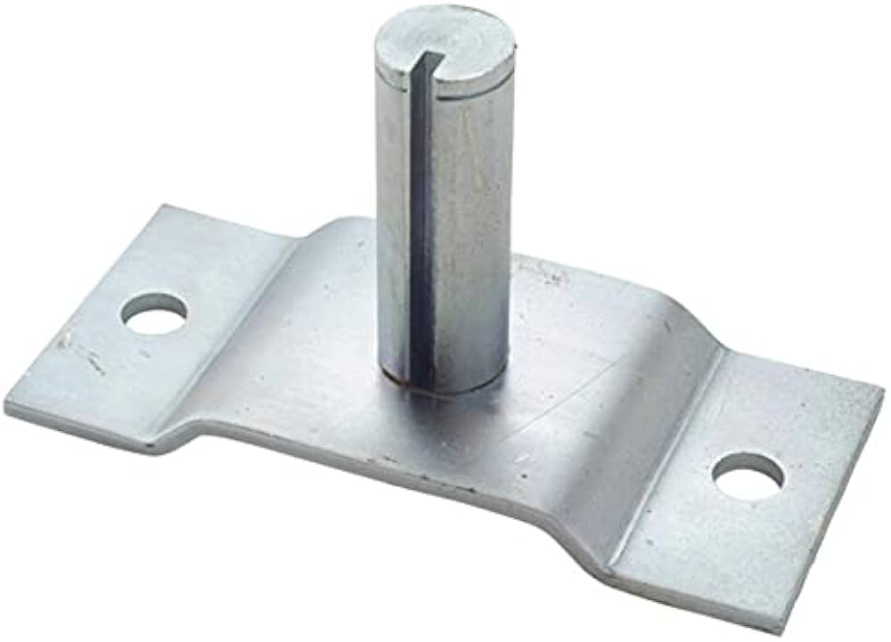 Pasador de pivote de aluminio diseñado para sistemas de lonas de camiones volquete, compatible con configuraciones de 4 o 5 resortes.