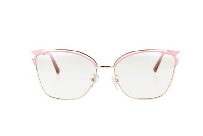 Gafas elegantes para dama con estuche.