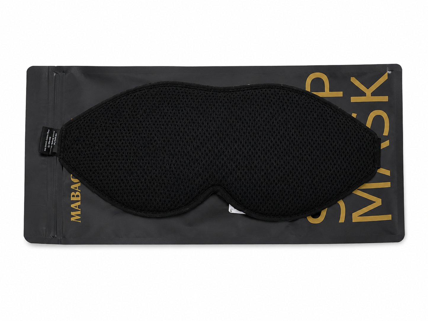 Máscara para Dormir Transpirable con Bloqueo de Luz.