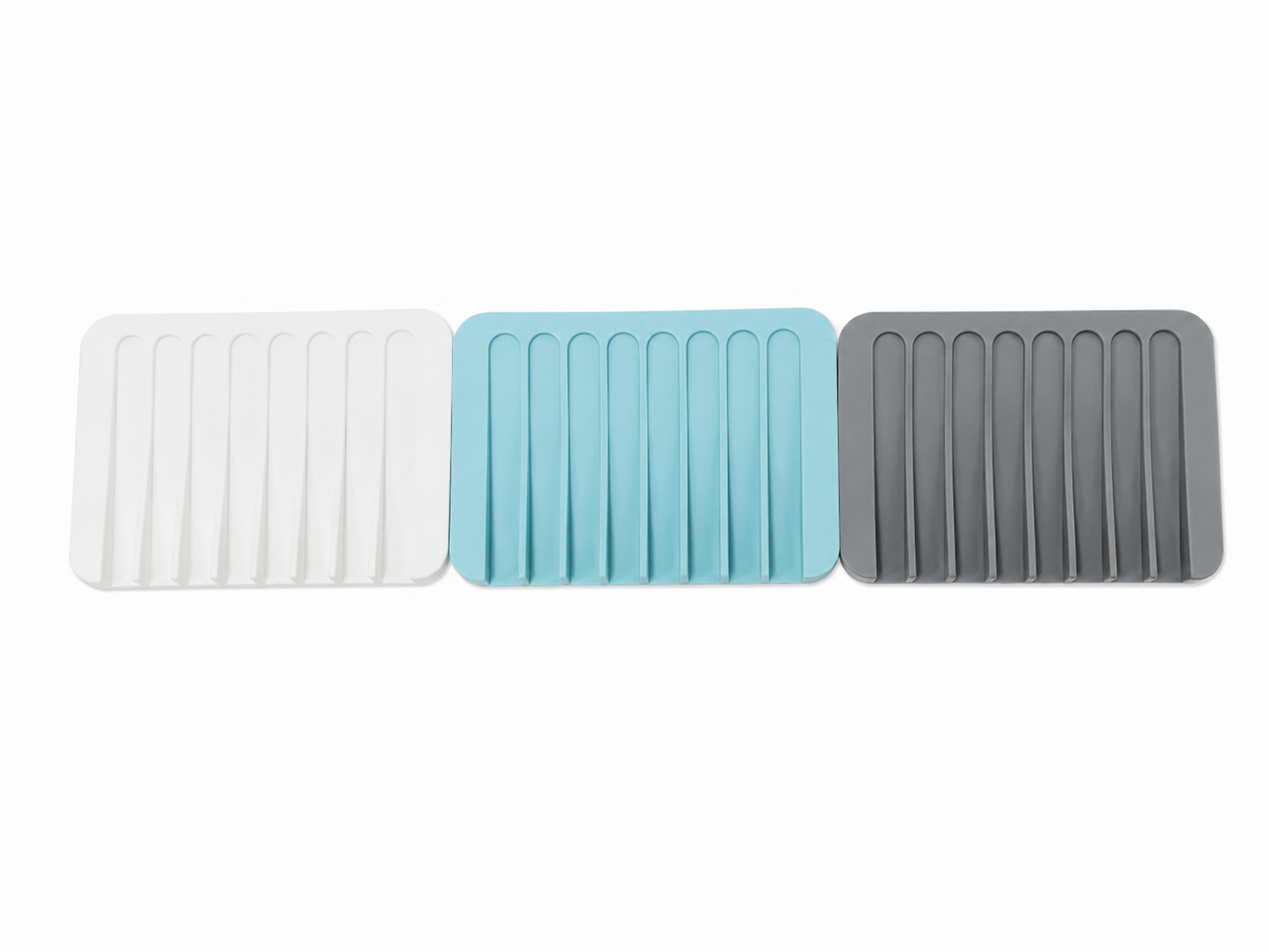 Escurridor de Silicona para Jabón y Accesorios de Baño.