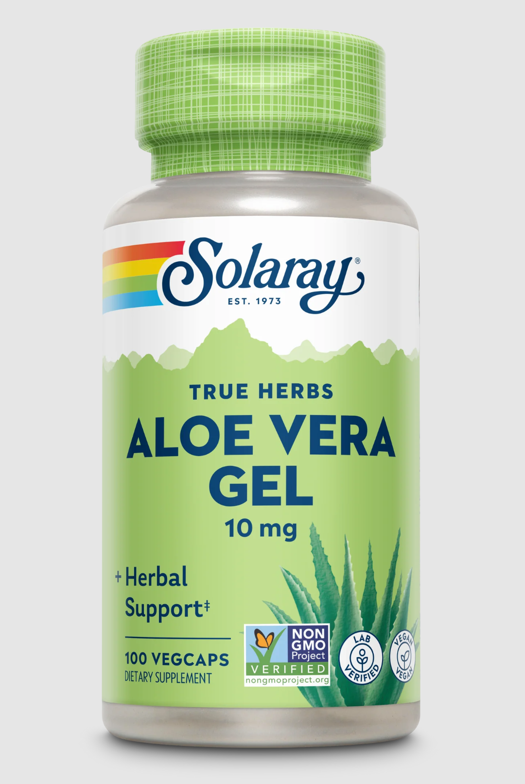 Solaray Aloe Vera Gel 10mg
