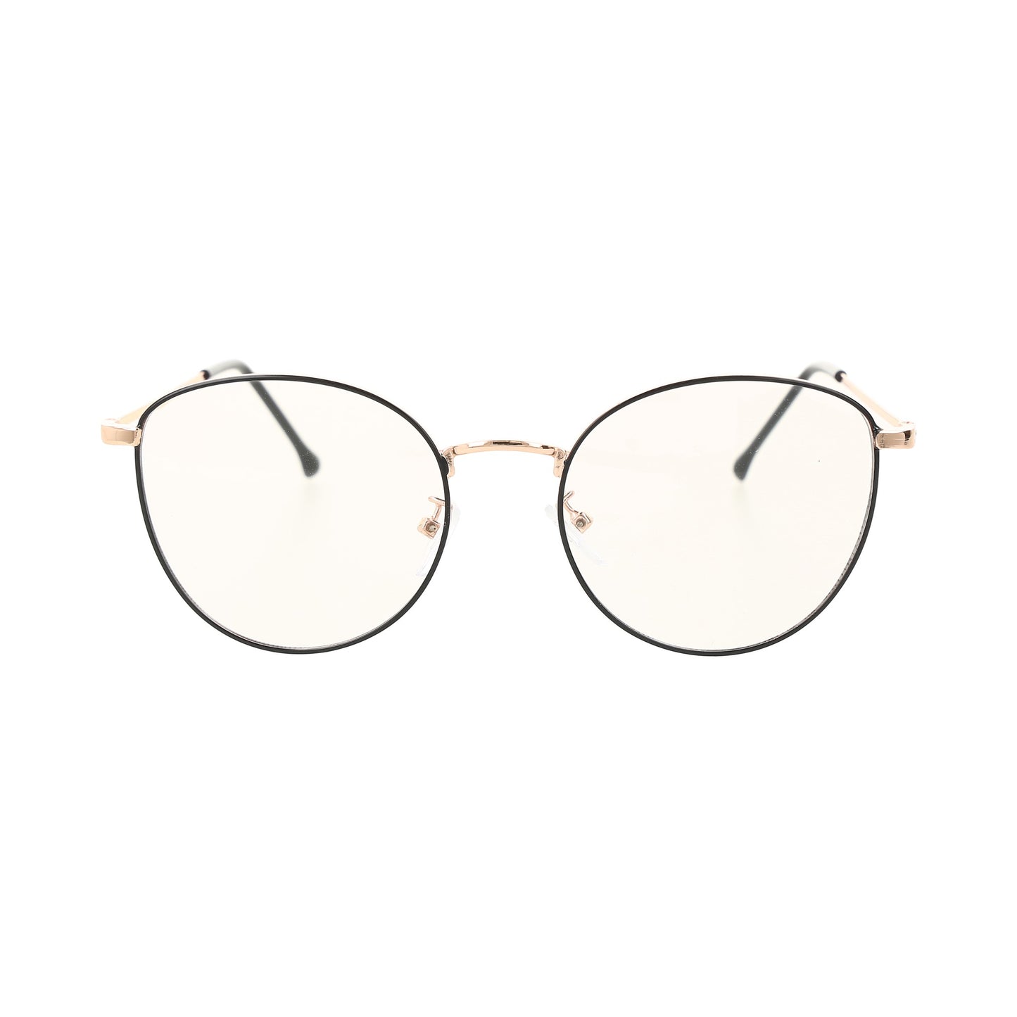 Lentes delgados bitono, rose gold/ black