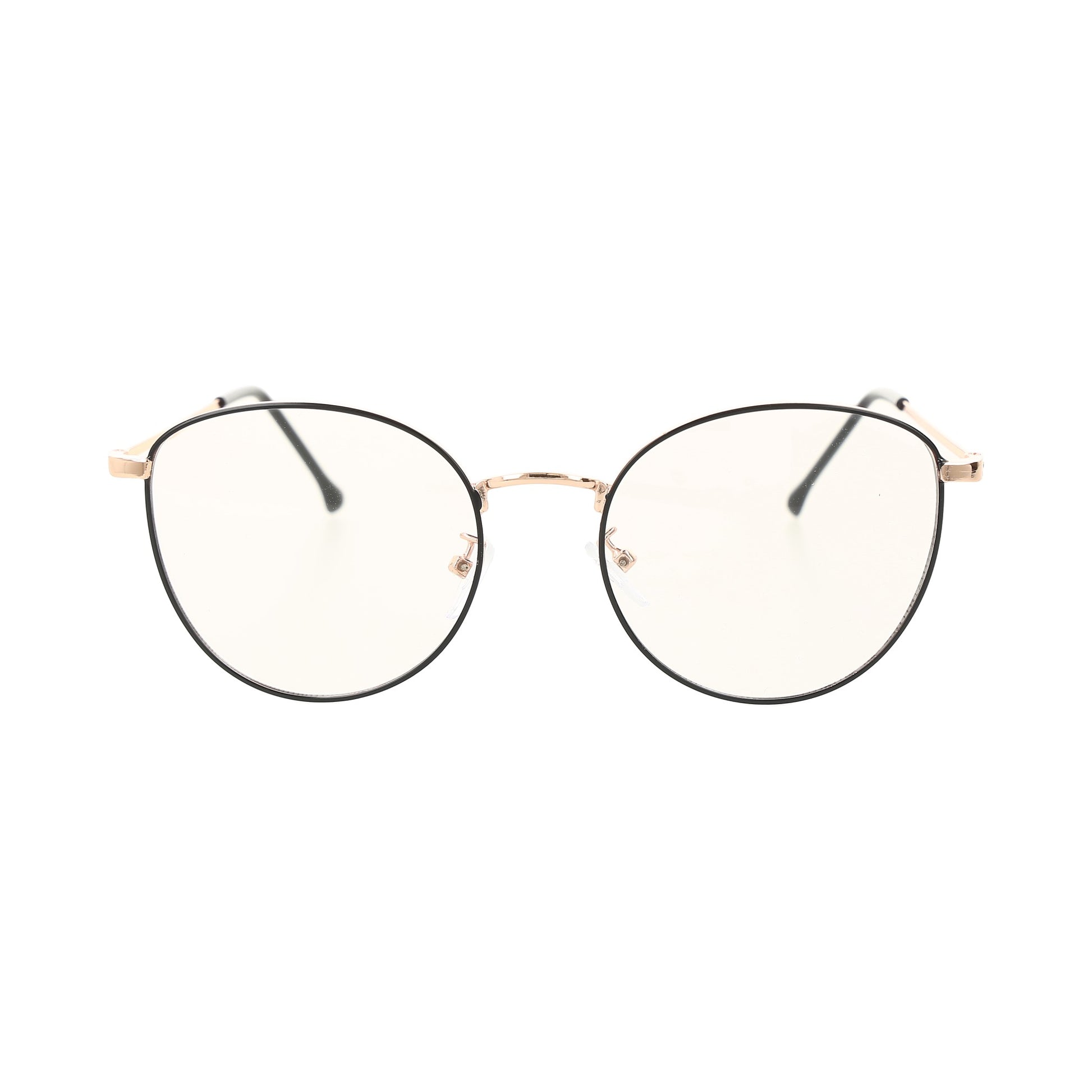 Lentes delgados bitono, rose gold/ black